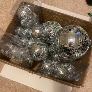 Decorative Disco Ball Set